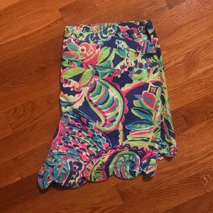 Lilly Pulitzer Scalloped Shorts